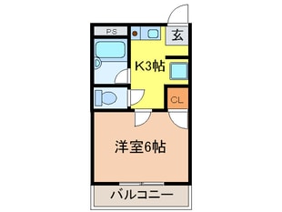 リベラルコ－トの物件間取画像